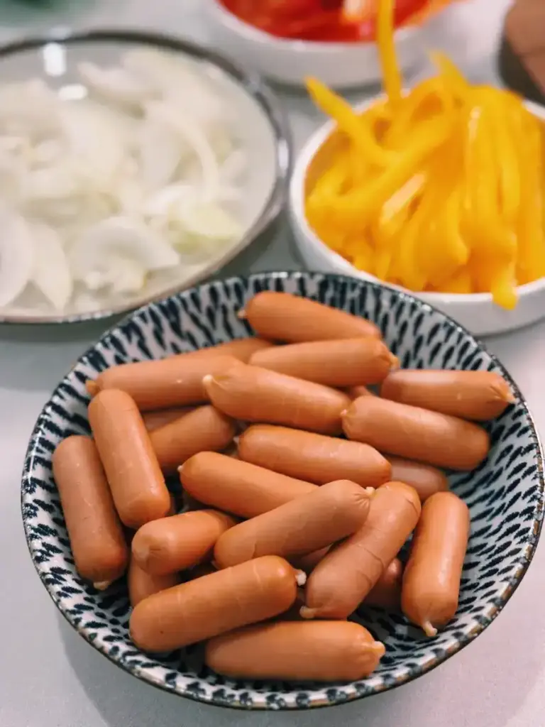 korean mini fish sausage