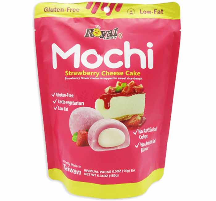 royal strawberry mochi